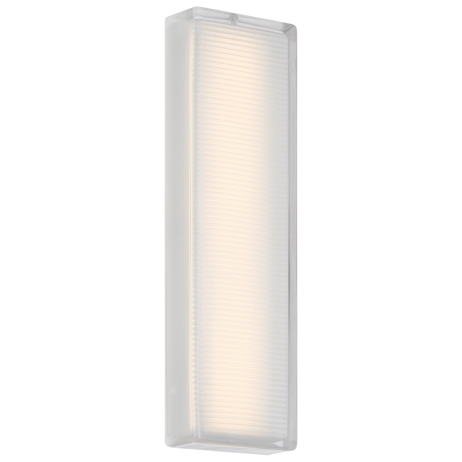 Access Porto LED Outdoor Wall Mt, 16.25'H, White/Frosted