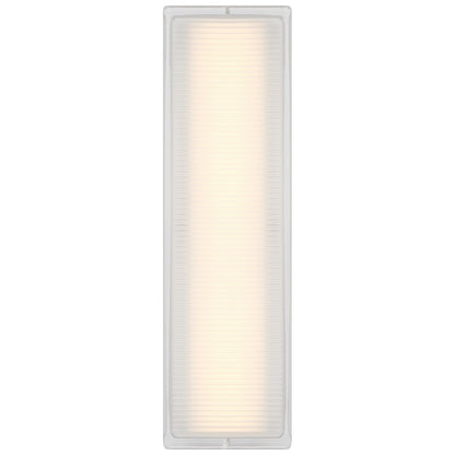 Access Porto LED Outdoor Wall Mt, 16.25'H, White/Frosted