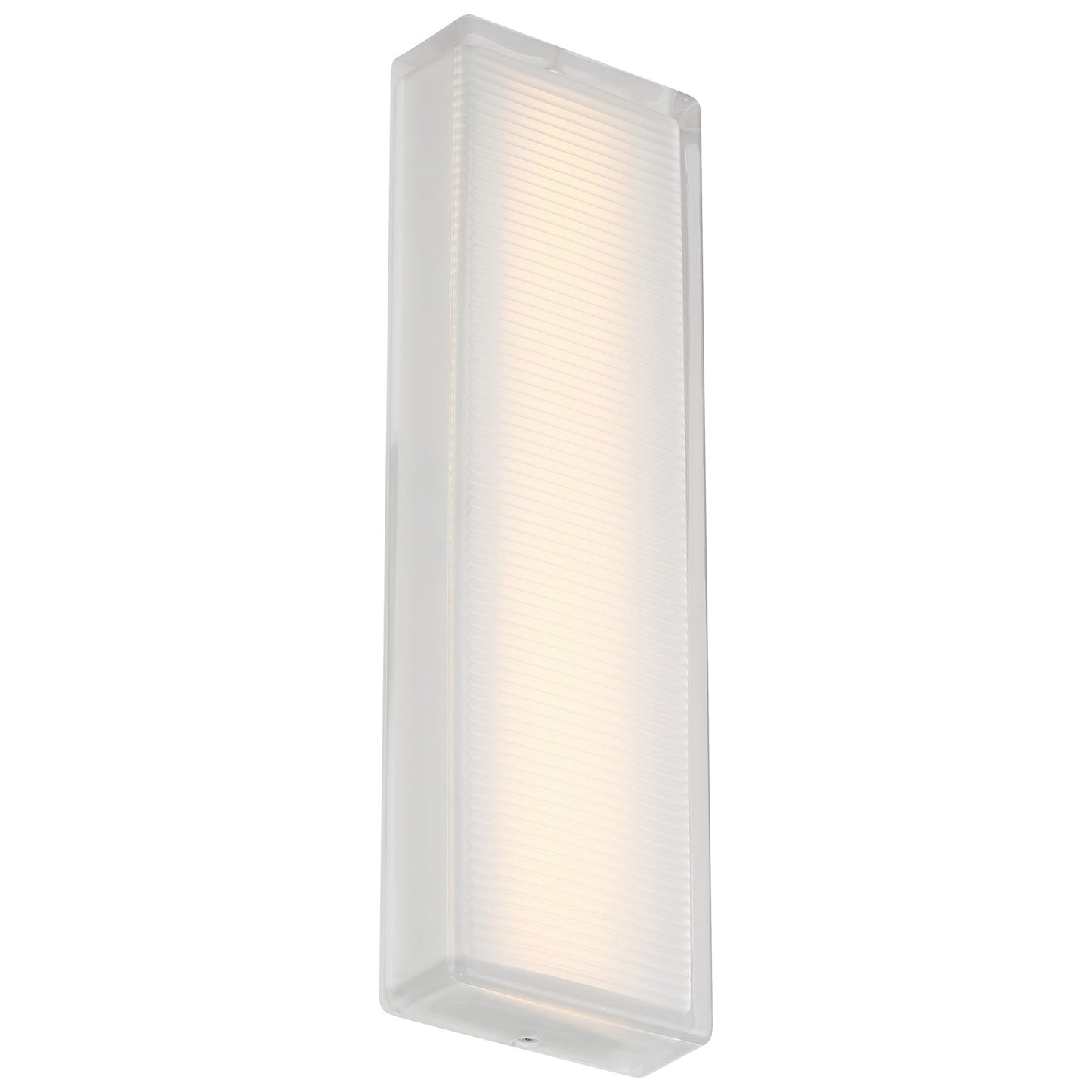 Access Porto LED Outdoor Wall Mt, 16.25'H, White/Frosted