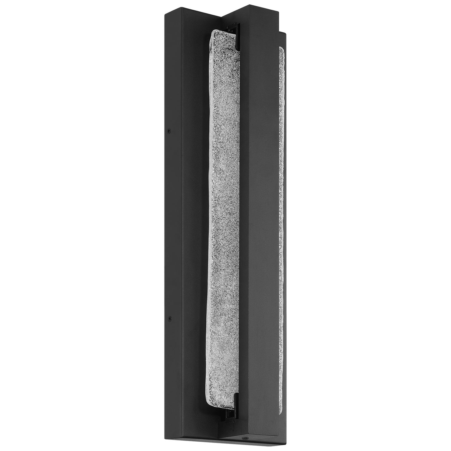 Access Riviera LED Outdoor Wall Mt, 18"H, Black/Textured