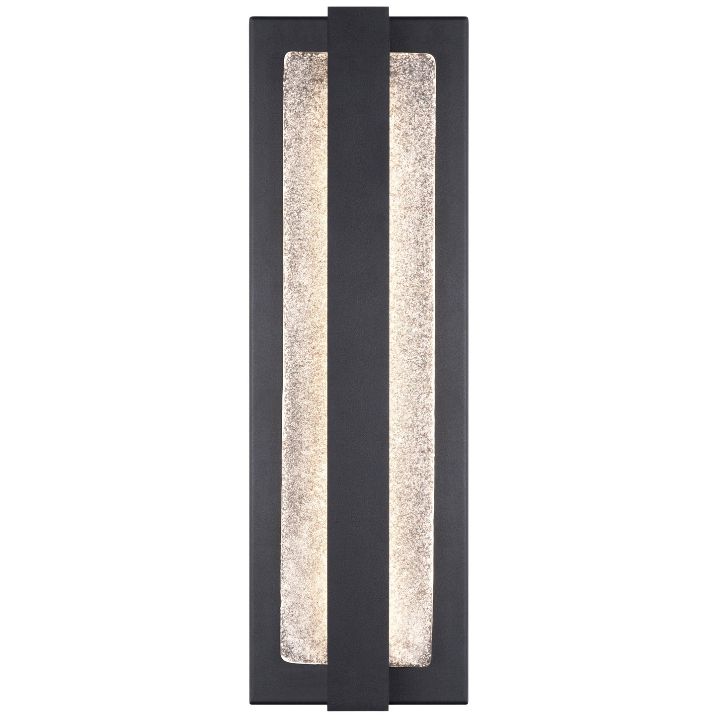 Access Riviera LED Outdoor Wall Mt, 18"H, Black/Textured