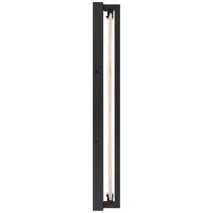 Access Riviera LED Outdoor Wall Mt, 18"H, Black/Textured