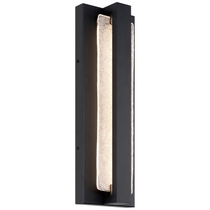 Access Riviera LED Outdoor Wall Mt, 23.5"H, Black/Textured