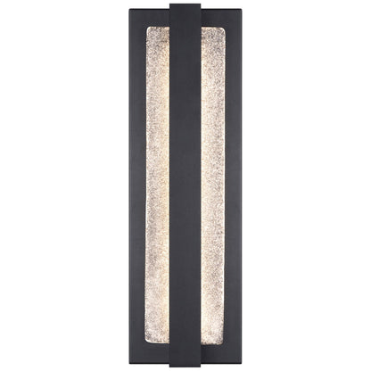 Access Riviera LED Outdoor Wall Mt, 23.5"H, Black/Textured
