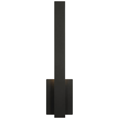 Access Lighting Destin Outdoor LED Wall Washer, Black/Frosted