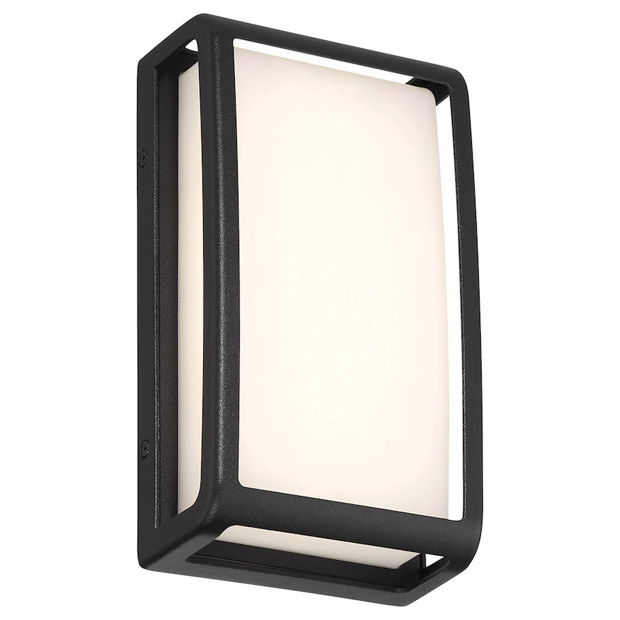 Access Lighting Montana Outdoor LED Wall Mount, Black/White