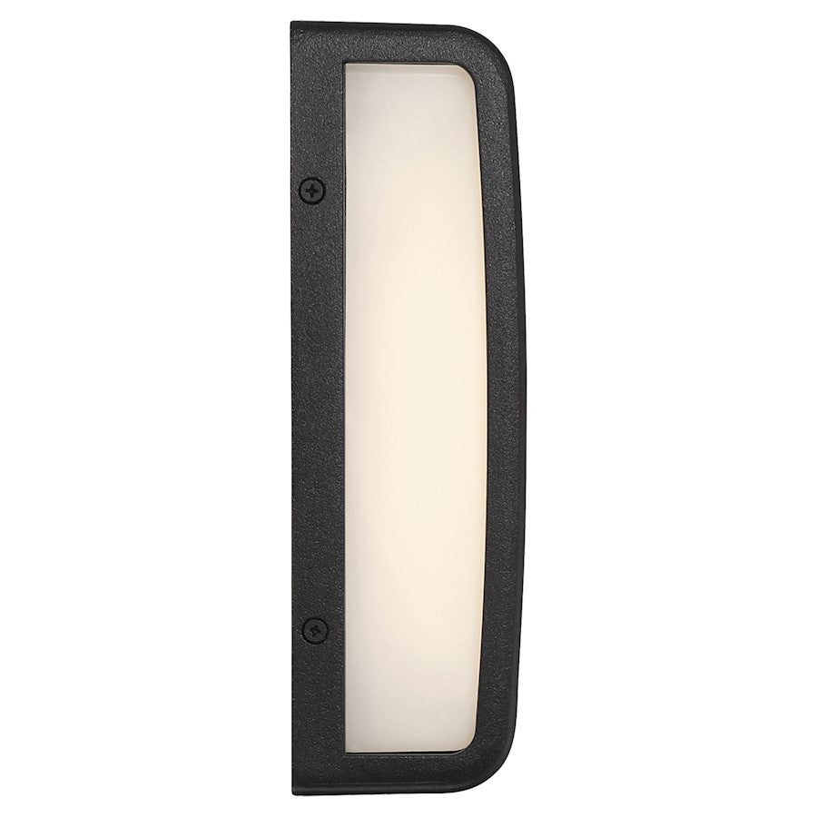 Access Lighting Montana Outdoor LED Wall Mount, Black/White