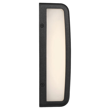 Access Lighting Montana Outdoor LED Wall Mount, Black/White