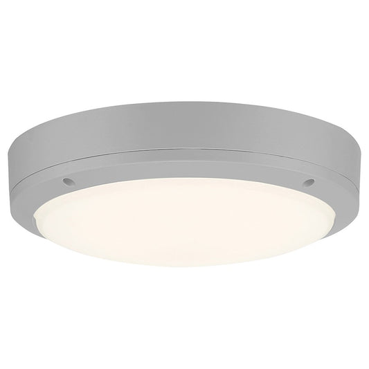 Access Lighting Rockaway Outdoor LED Flush, Satin/Frosted - 20250LEDMG-SAT-FST