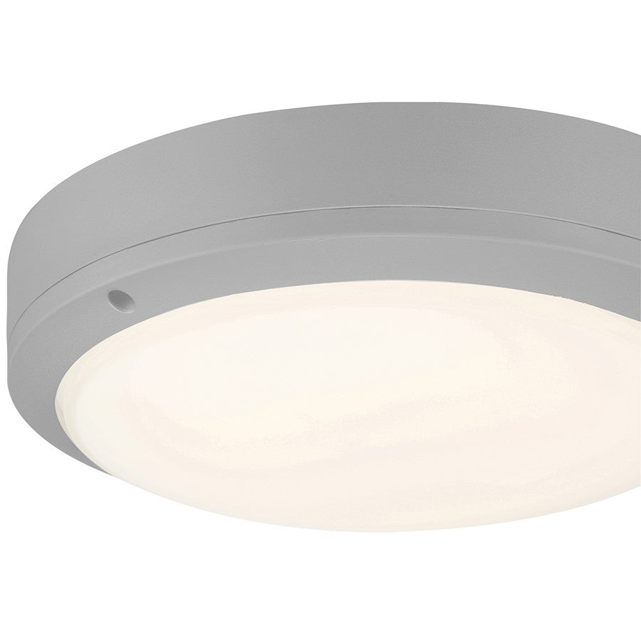 Access Lighting Rockaway Outdoor LED Flush, Satin/Frosted