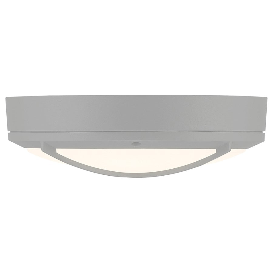 Access Lighting Meridian Outdoor LED Flush, Satin/Frosted