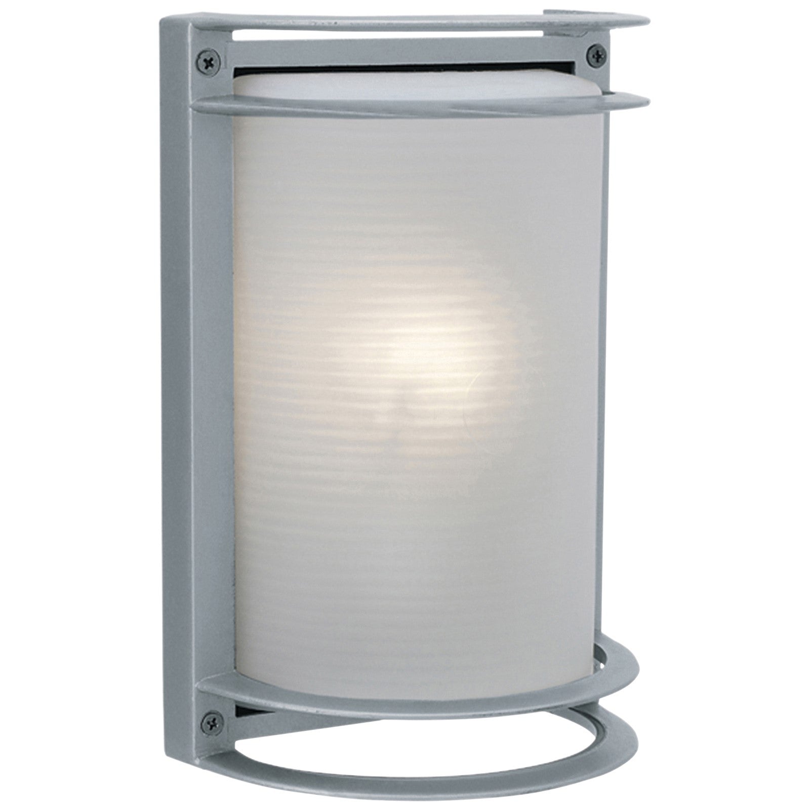 Access Nevis 1Lt Outdoor LED Wall Mt, Satin/Frosted