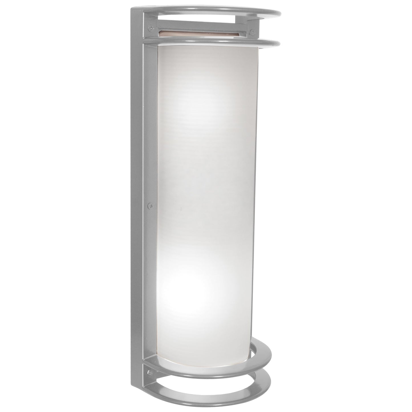 Access Nevis 2Lt Outdoor LED Wall Mt, Satin/Frst
