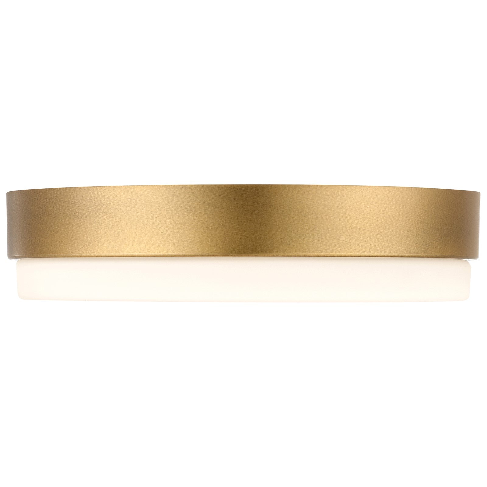 Access Roma Minimus LED Flush Mt, Antique Brass/Opal