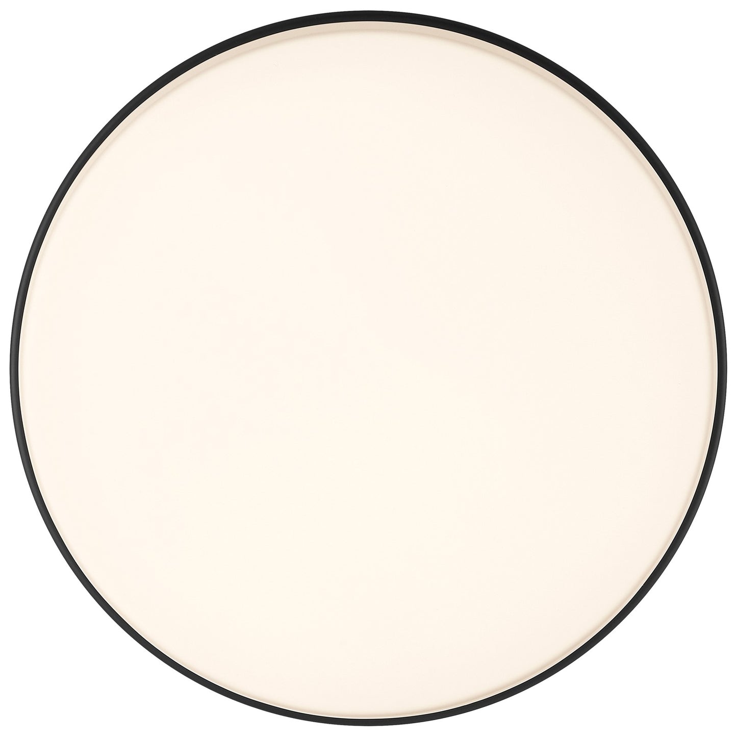 Access Lighting Roma Minimus LED Flush Mount, Matte Black/Opal