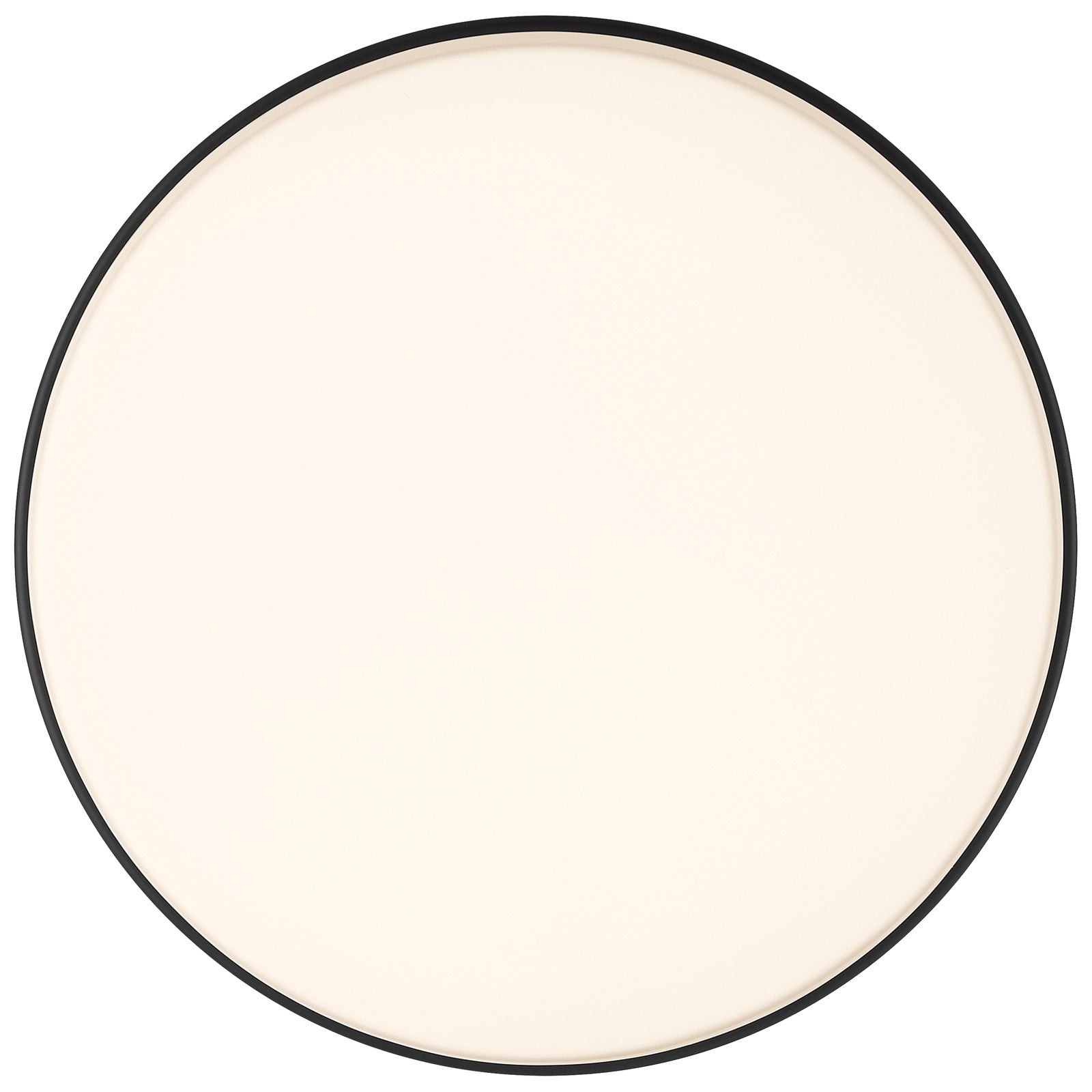Access Lighting Roma Minimus LED Flush Mount, Matte Black/Opal