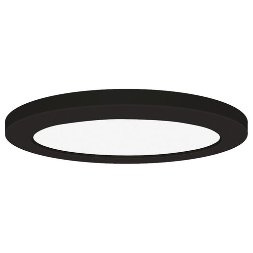 Access Lighting Slim 5" LED Flush Mount, Black/White - 20880LEDD-BL-ACR