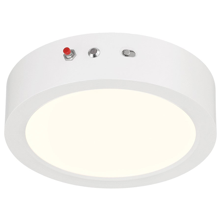 Access Lighting Slim 3CCT LED Flush Mount, White