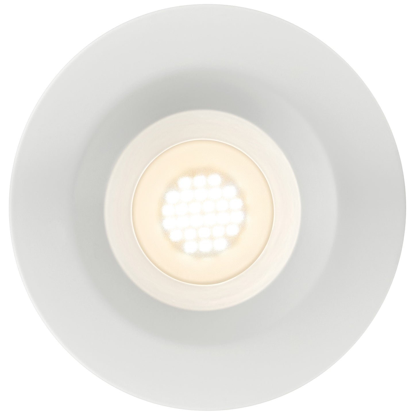 Access Lighting Tek 5CCT LED Flush Disc, White/Acrylic Lens