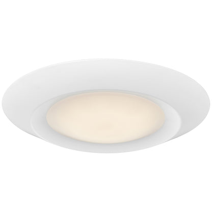 Access Lighting Ace 5CCT LED Flush Mount, White/Acrylic Lens