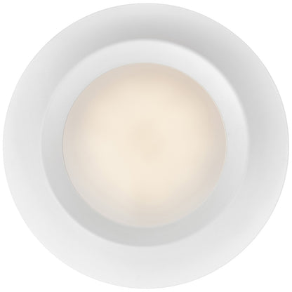 Access Lighting Ace 5CCT LED Flush Mount, White/Acrylic Lens