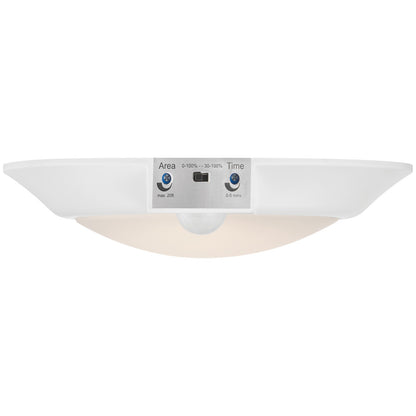 Access Ace MS 5CCT LED Flush Mt, White/Acrylic Lens