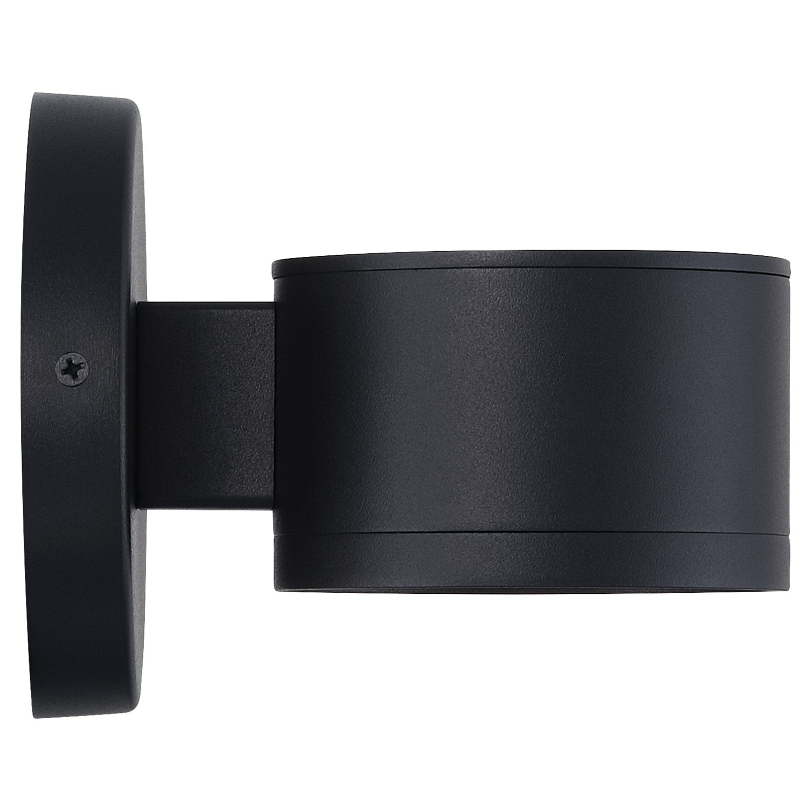 Access Ari Bare Outdoor LED Wall Mt, Black/Frosted