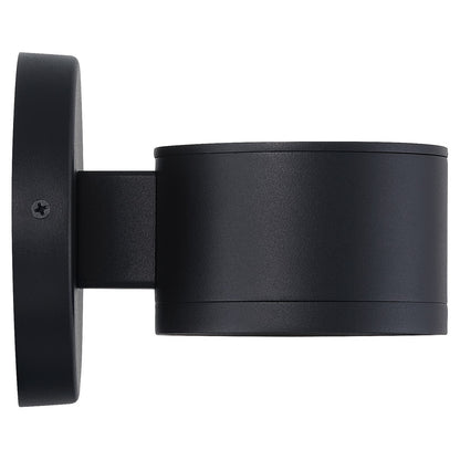 Access Ari Bare Outdoor LED Wall Mt, Black/Frosted