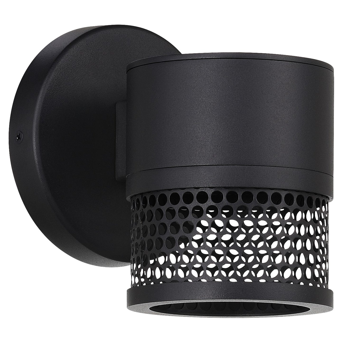 Access Lighting Ari Grid Outdoor LED Wall Mount, Black/Grid