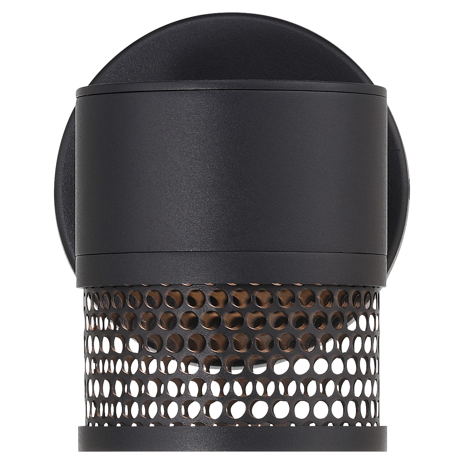 Access Lighting Ari Grid Outdoor LED Wall Mount, Black/Grid
