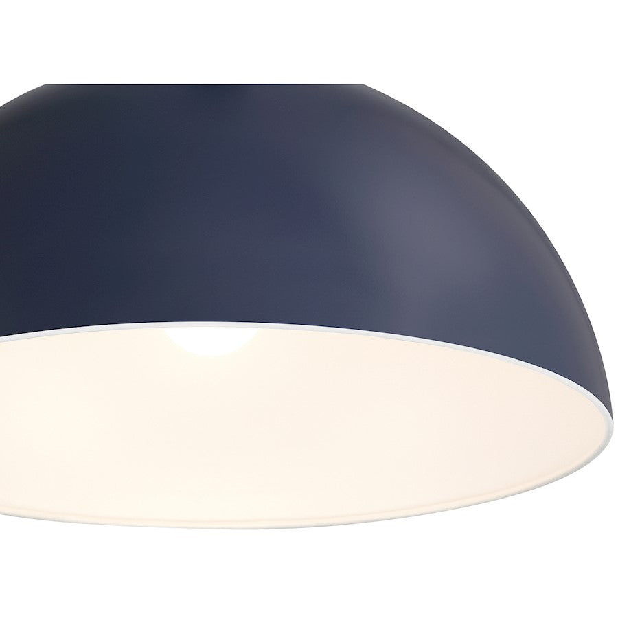 1 Light Pendant, Navy