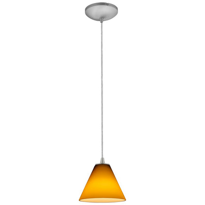 1 Light Corded Pendant
