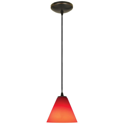 1 Light Corded Pendant