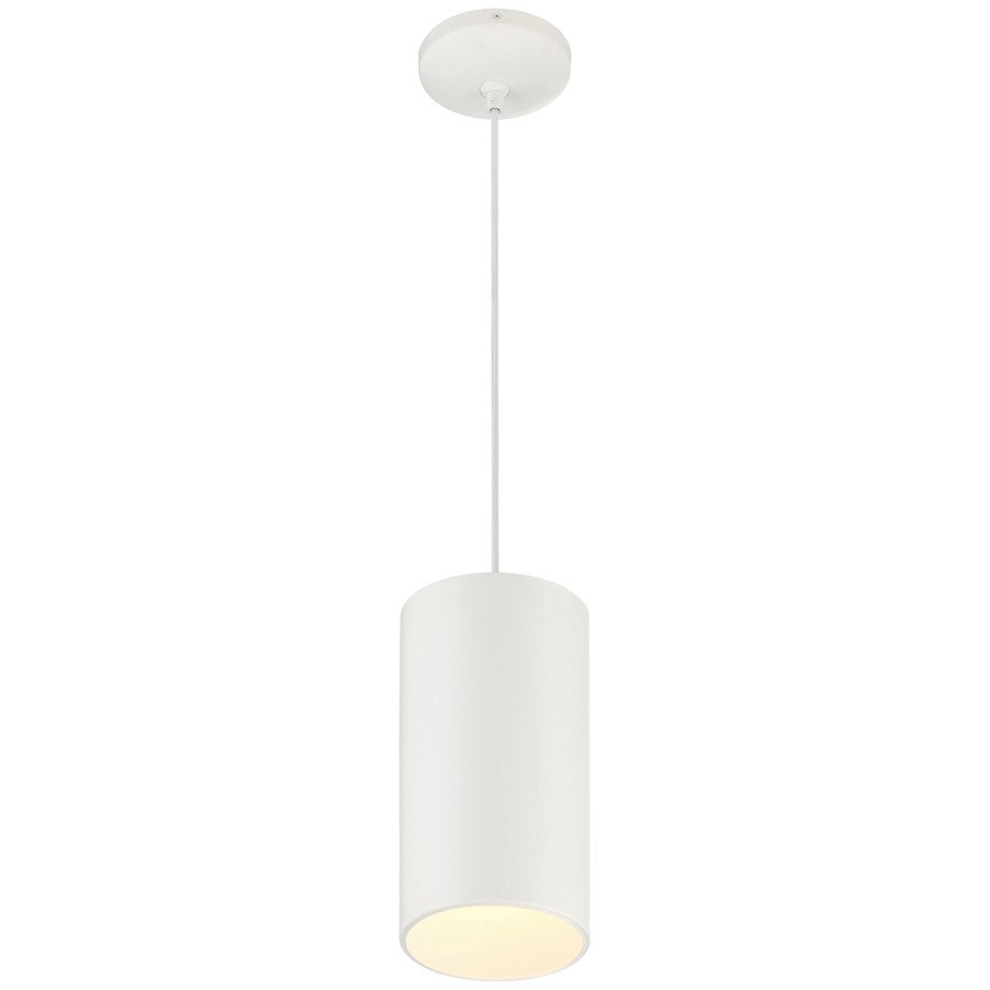 XL LED Pendant, Matte White