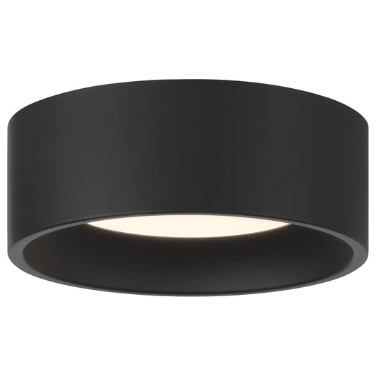 Access Bongo 5CCT LED Flush Mt, 2"H, Black/Acrylic Lens
