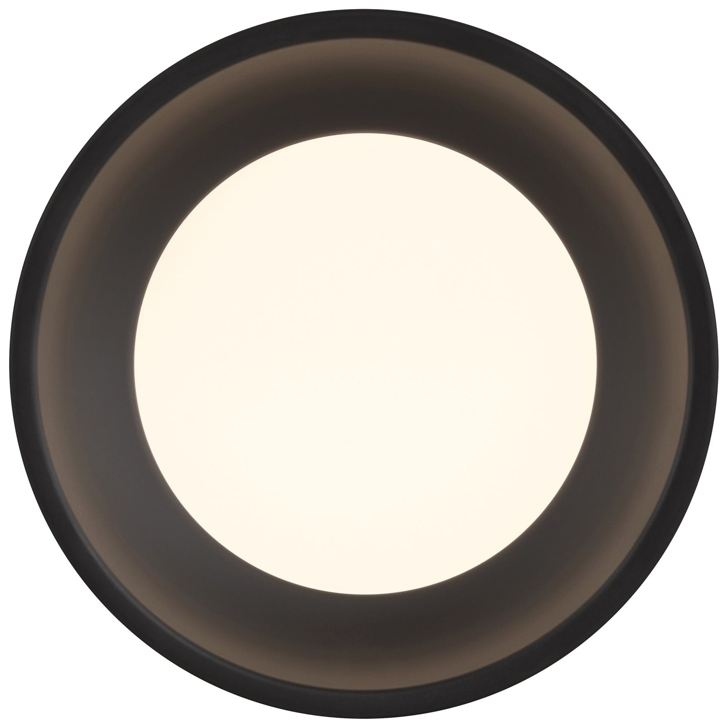 Access Bongo 5CCT LED Flush Mt, 2"H, Black/Acrylic Lens