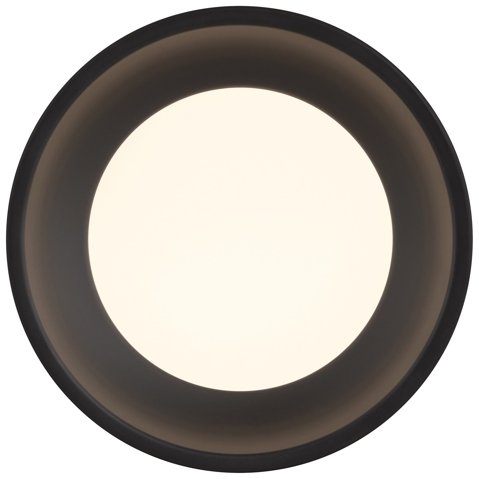 Access Bongo 5CCT LED Flush Mt, 2"H, Black/Acrylic Lens