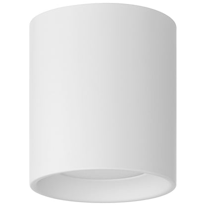 Access Bongo 5CCT LED Flush Mt, 6"H, White/Acrylic Lens
