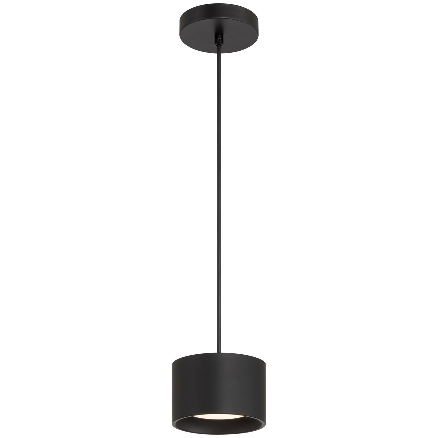 Access Bongo 5CCT LED Mini Pendant, Black/Acrylic Lens