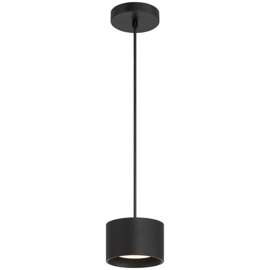 Access Bongo 5CCT LED Mini Pendant, Black/Acrylic Lens