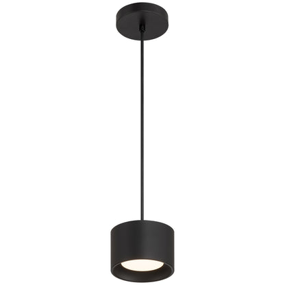Access Bongo 5CCT LED Mini Pendant, Black/Acrylic Lens