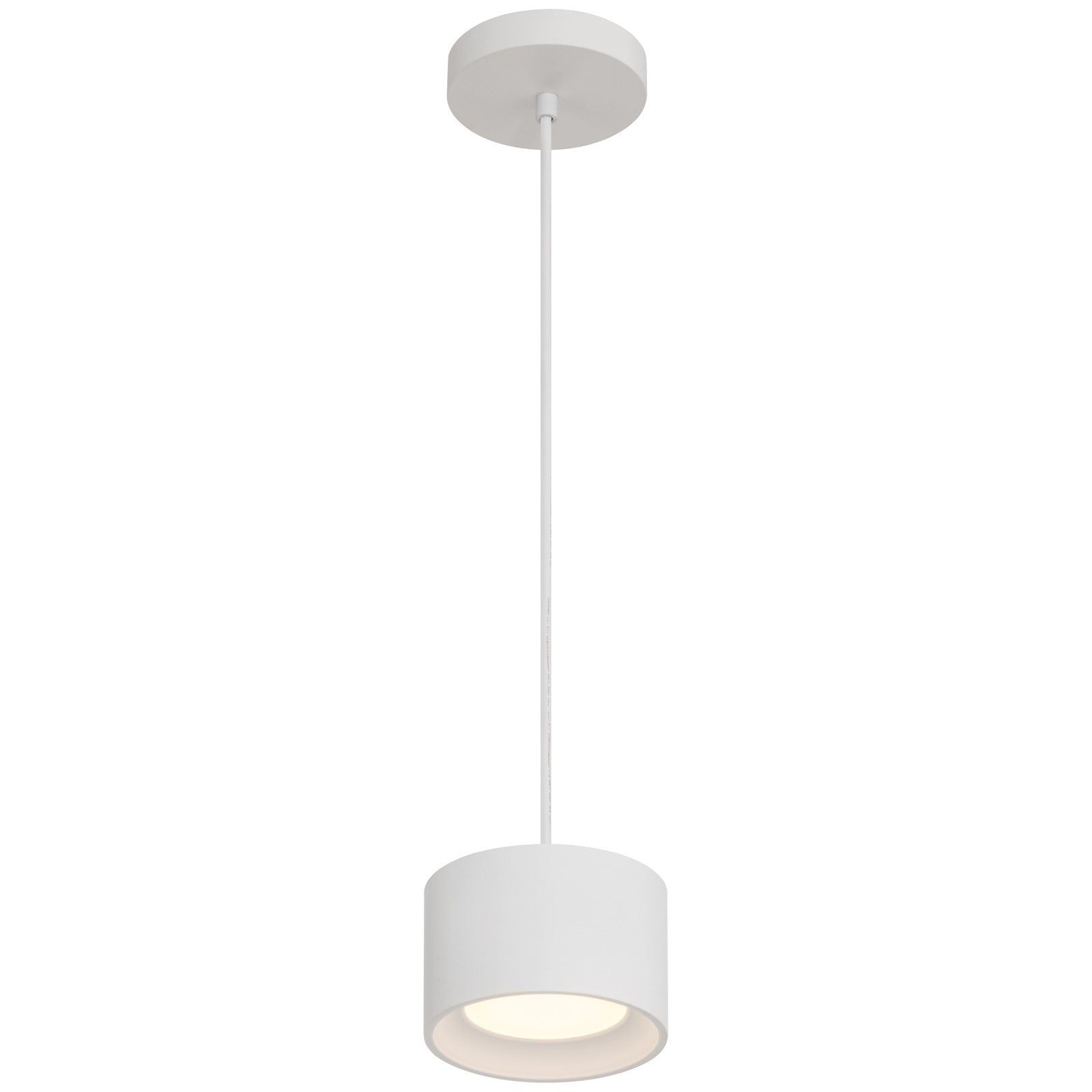 Access Bongo 5CCT LED Mini Pendant, White/Acrylic Lens
