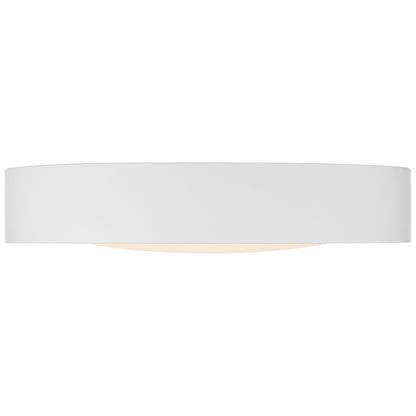 Access Maddy 3CCT LED Flush Mt, 17.5", White/Acrylic Lens