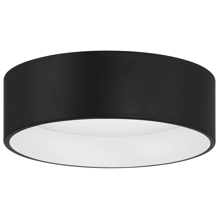 Access Lighting Cody LED Flush Mount, Matte Black/White