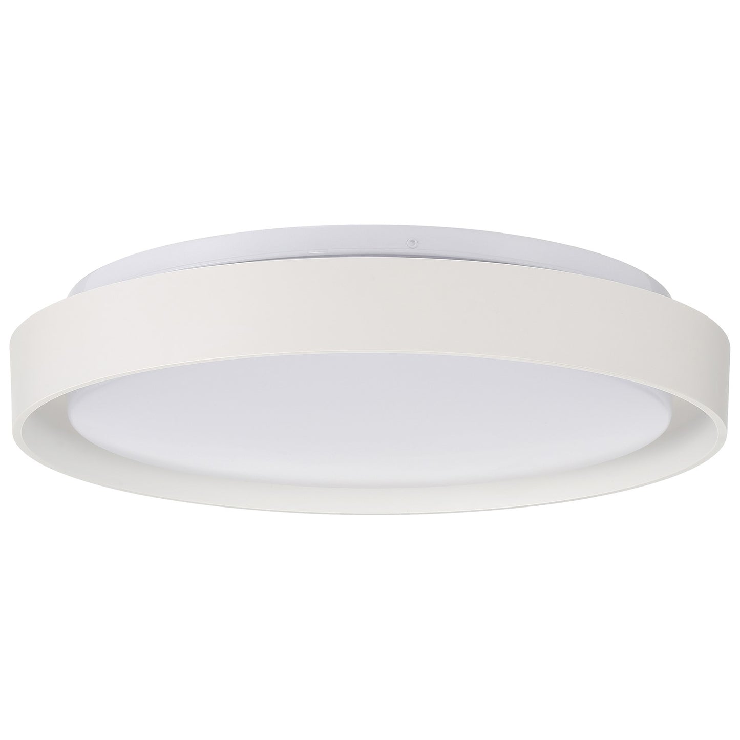 Access Lumea 3CCT LED Flush Mt, 15.5", White/Acrylic Lens