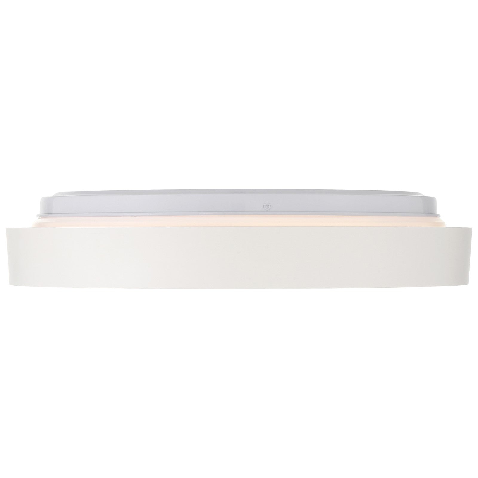 Access Lumea 3CCT LED Flush Mt, 15.5", White/Acrylic Lens