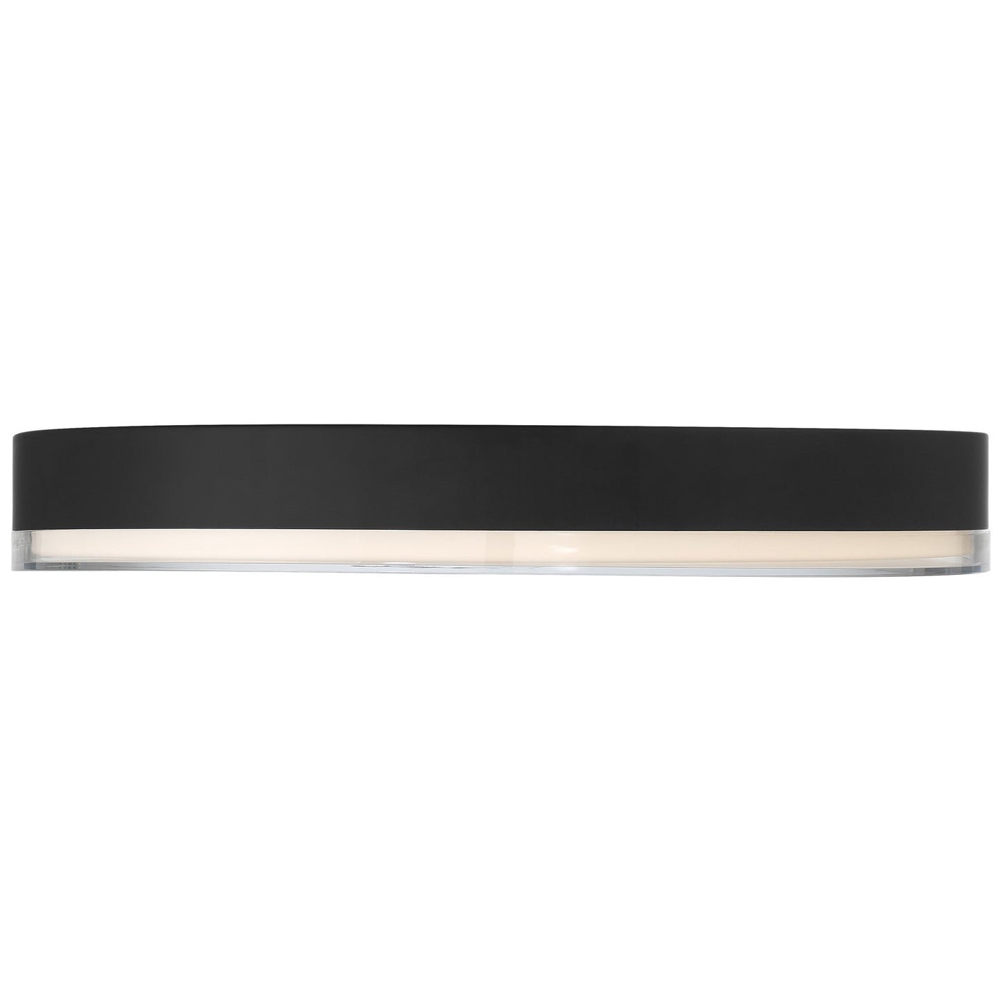 Access Mona 3CCT LED Flush Mt, 19.75", Black/Acrylic Lens