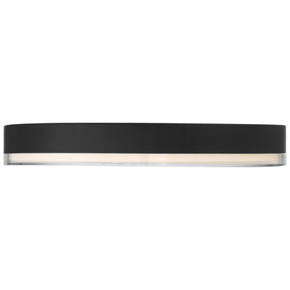 Access Mona 3CCT LED Flush Mt, 19.75", Black/Acrylic Lens