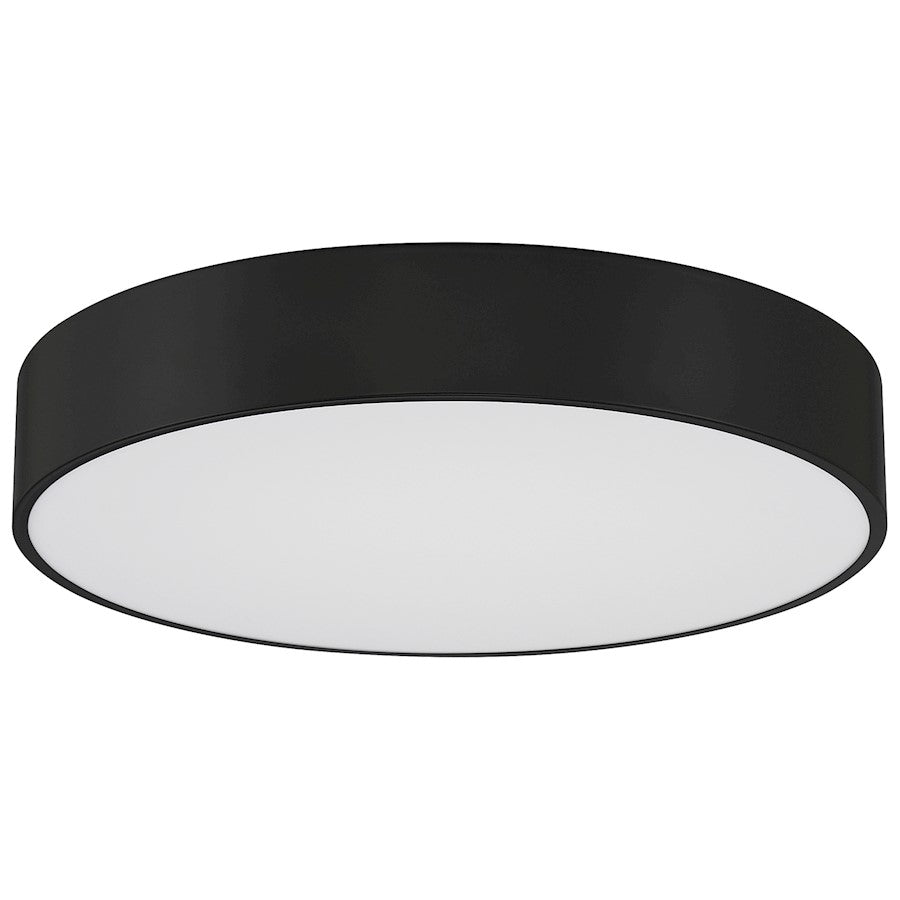 Access Lighting Como 14" 3CCT LED Flush Mount, Black/White