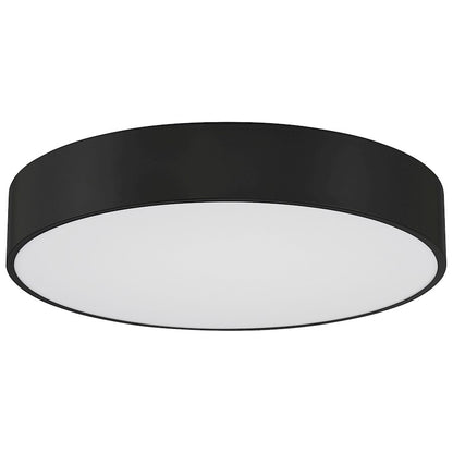 Access Lighting Como 14" 3CCT LED Flush Mount, Black/White